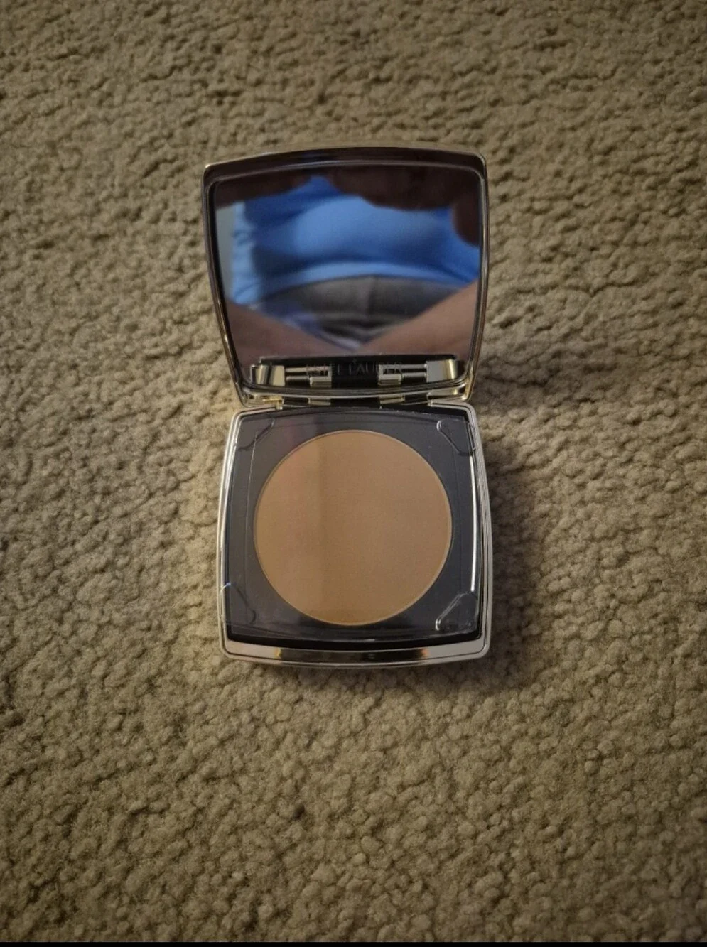 Estee Lauder Double Wear Matte Powder Foundation 5W2 Rich Caramel